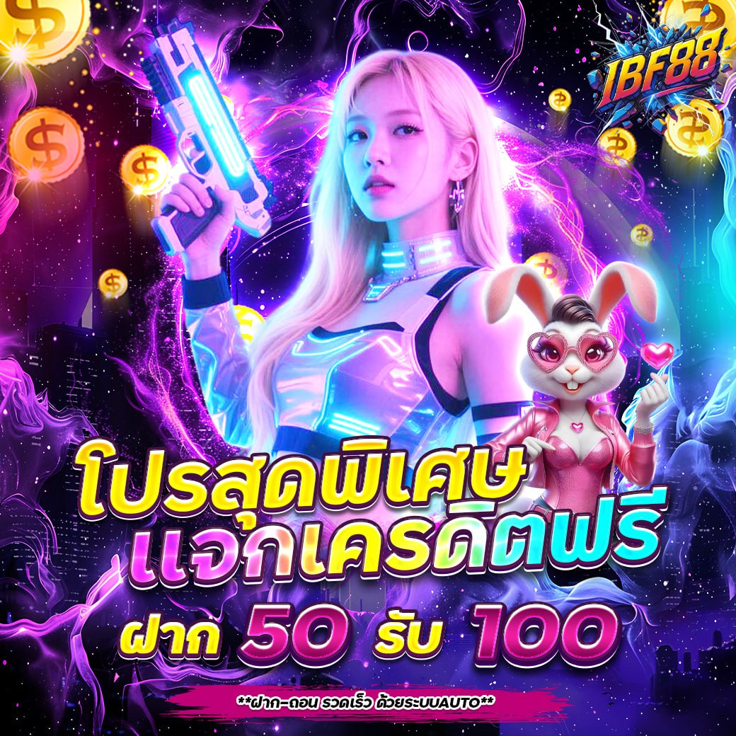 โปรสุดพิเศษ-เเจกเครดิตฟรี-50-รับ-100
